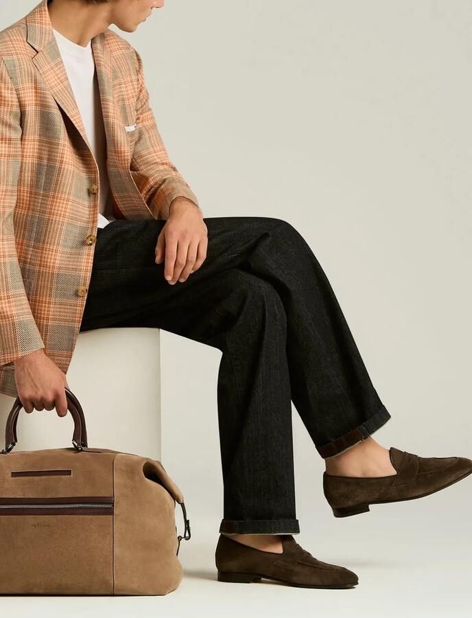 Kiton Leren loafers Bruin - Foto 4