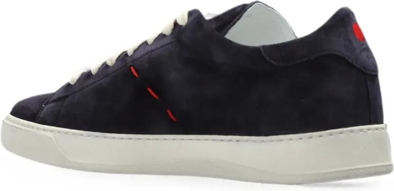 Kiton Leren sneakers Blauw - Foto 4