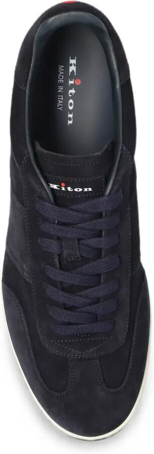Kiton Leren sneakers Blauw - Foto 5