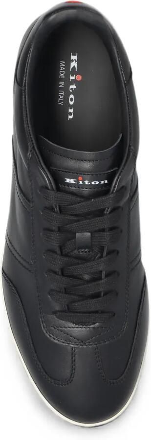 Kiton Leren sneakers Zwart - Foto 4