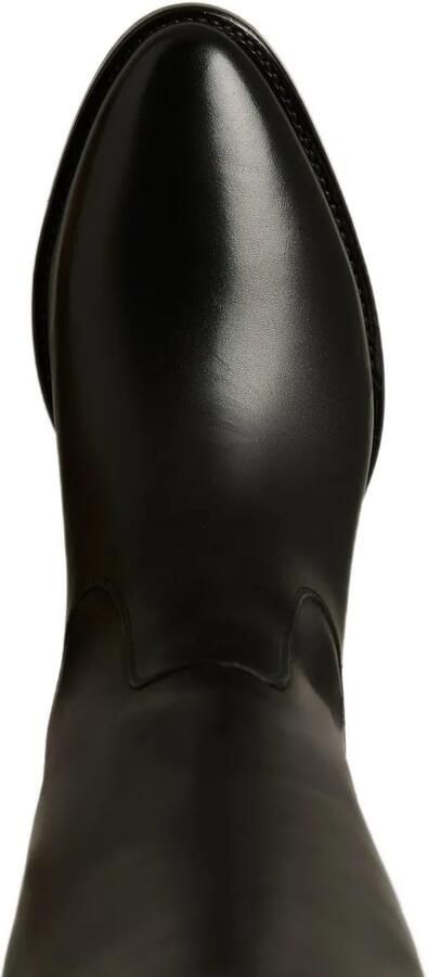 Kiton logo-plaque leather boots Zwart - Foto 5