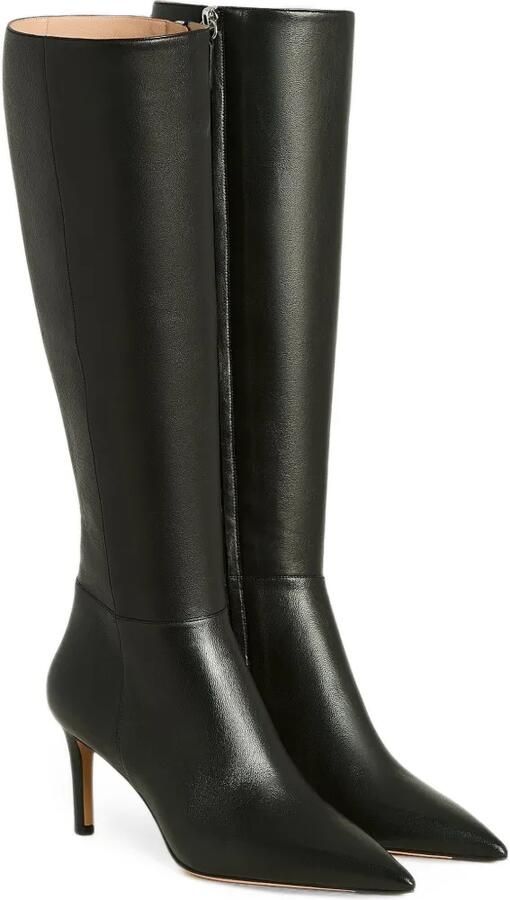 Kiton pointed-toe knee-high boots Zwart - Foto 5