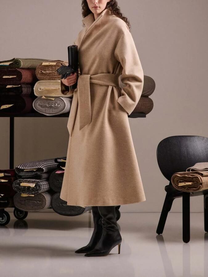 Kiton pointed-toe knee-high boots Zwart - Foto 4