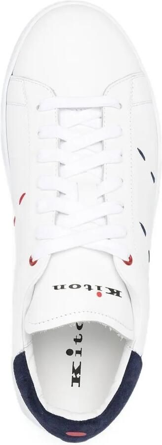 Kiton Sneakers met logoprint Wit - Foto 4