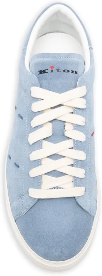 Kiton Sneakers met stikseldetail Blauw - Foto 3