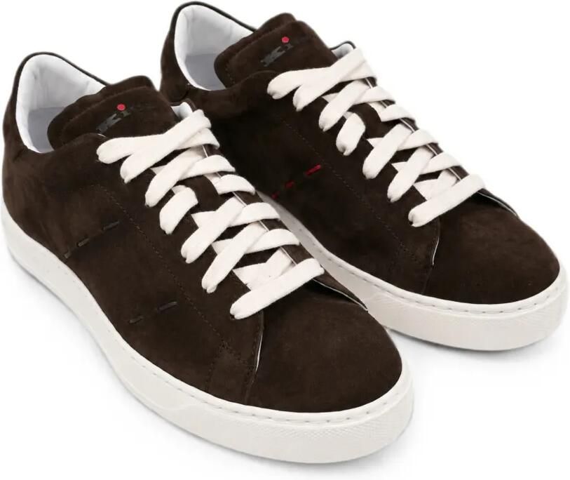 Kiton Sneakers met suède afwerking Bruin - Foto 2
