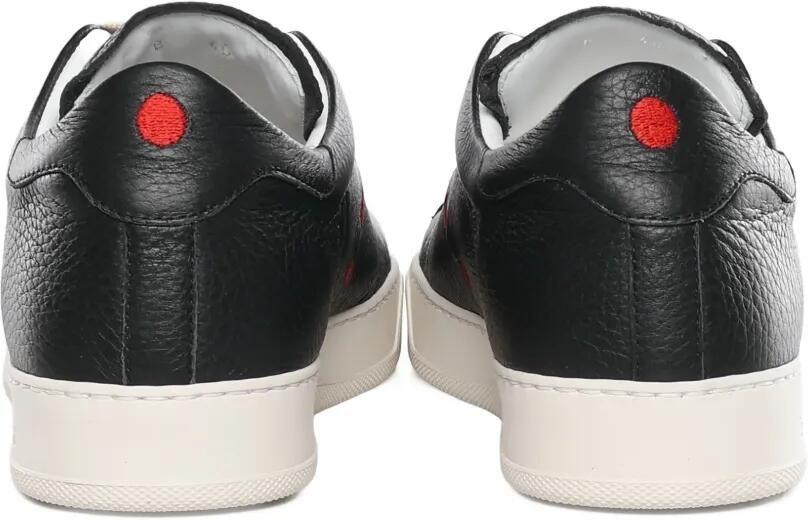 Kiton Sneakers van bewerkt leer Zwart - Foto 2