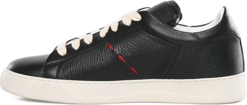 Kiton Sneakers van bewerkt leer Zwart - Foto 4