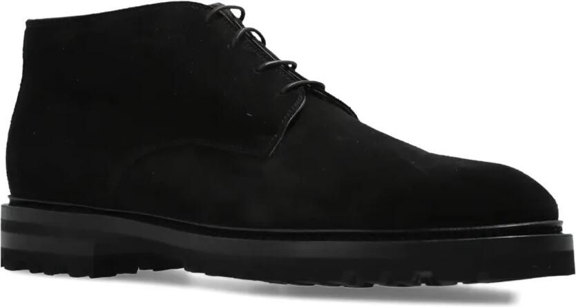 Kiton Suède desert boots Zwart - Foto 4