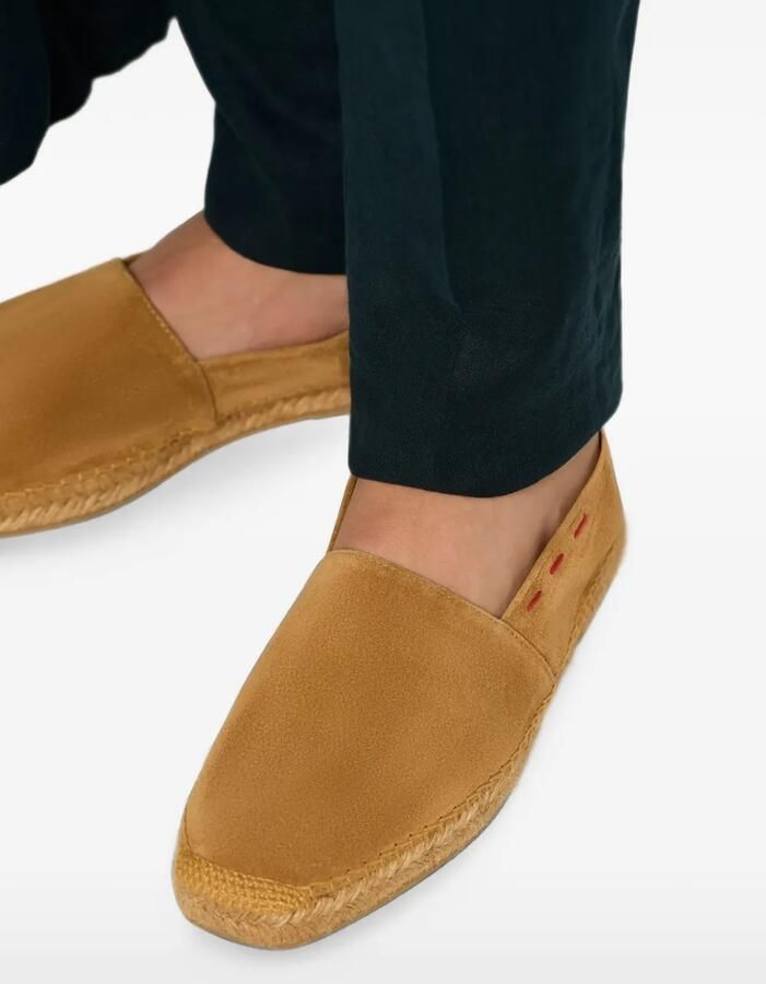 Kiton Suède espadrilles Bruin - Foto 4