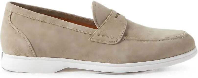 Kiton Suède loafers Beige