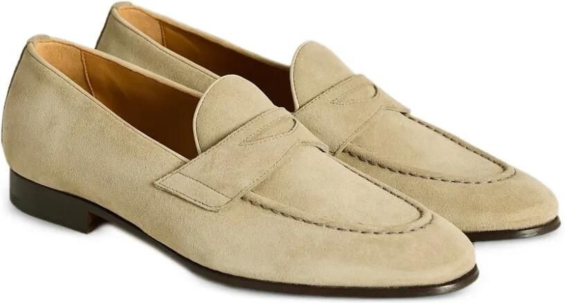 Kiton suede loafers Beige - Foto 5