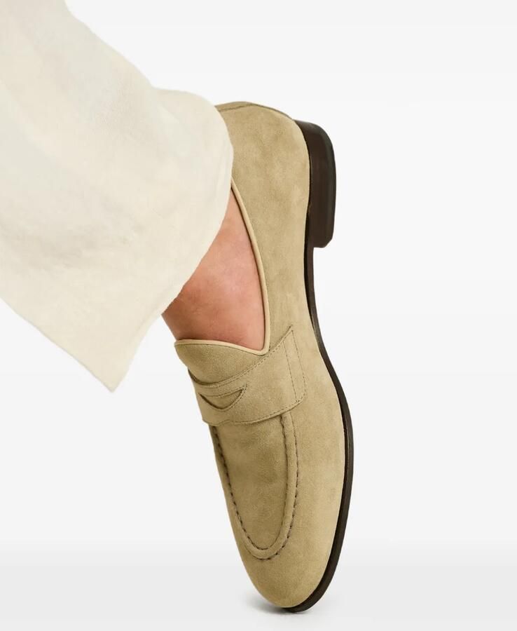 Kiton suede loafers Beige - Foto 2