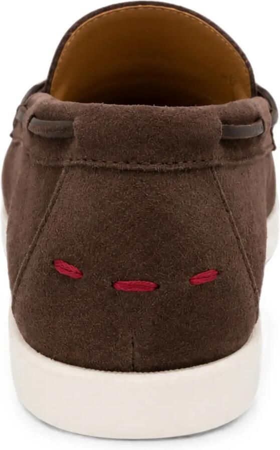 Kiton Suède loafers Bruin - Foto 2
