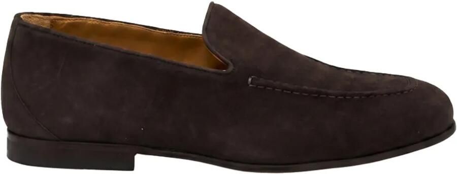 Kiton Suède loafers Bruin - Foto 3