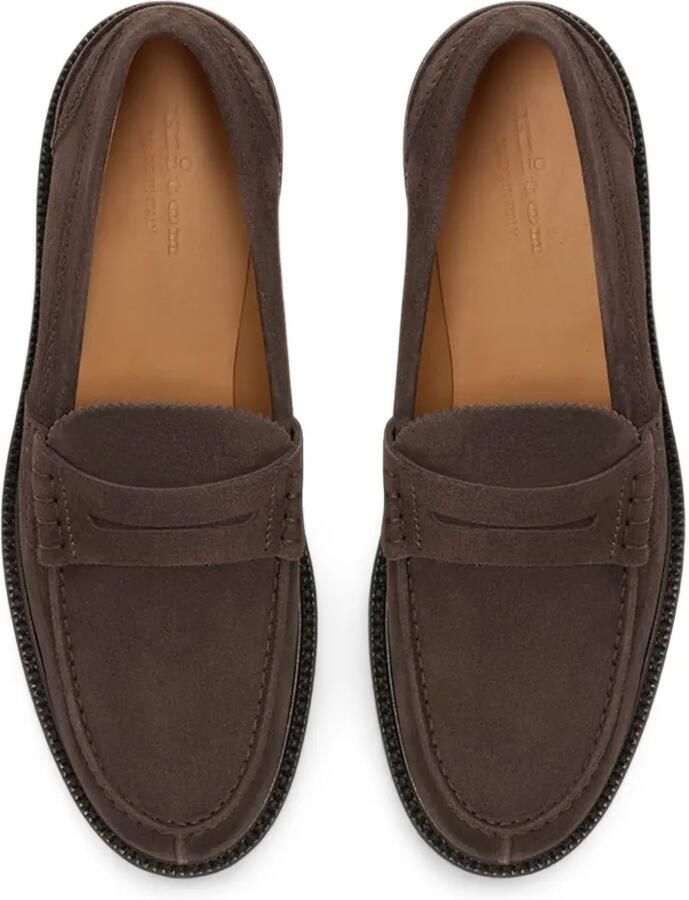 Kiton suede loafers Bruin - Foto 3