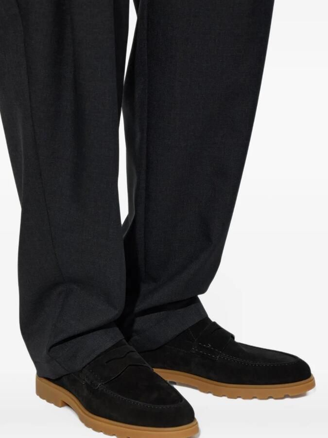 Kiton Suède loafers Zwart - Foto 2