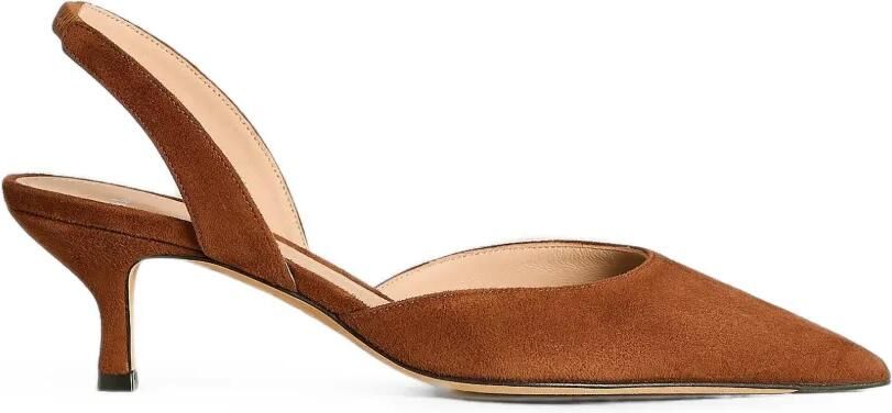 Kiton Sue slingback pumps Bruin