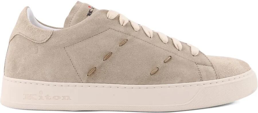 Kiton Suède sneakers Beige - Foto 2
