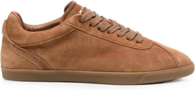 Kiton Suède sneakers Bruin