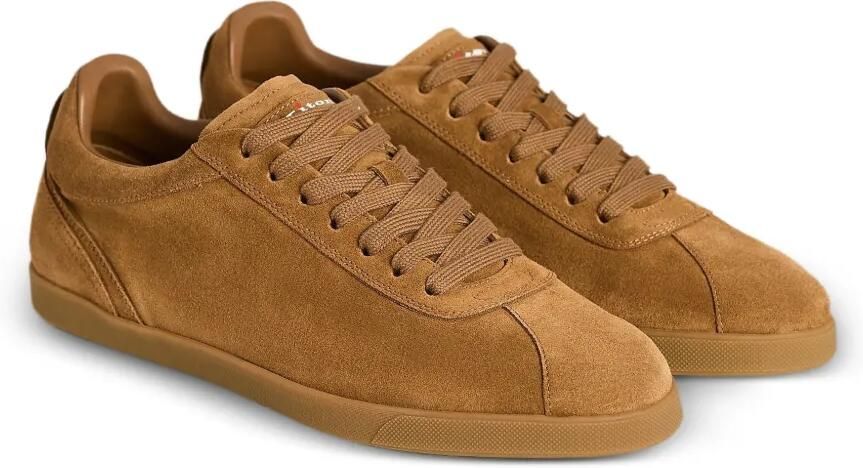 Kiton Suède sneakers Bruin - Foto 5