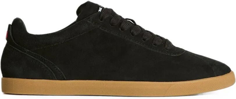 Kiton Suède sneakers van geitenleer Zwart
