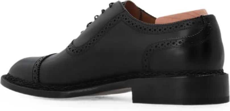 Kiton Veterschoenen met brogue detail Zwart - Foto 3