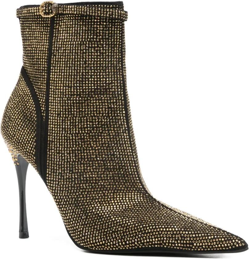 Kurt Geiger London 105 mm laarzen met gesp en studs Goud