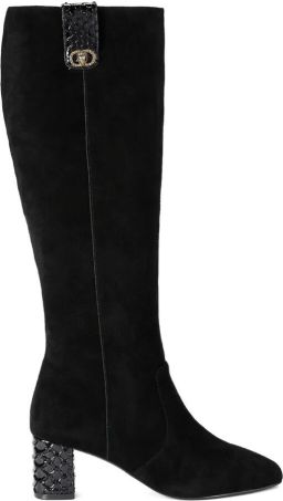 Kurt Geiger London 55 mm Chelsea laarzen met blokhak Zwart