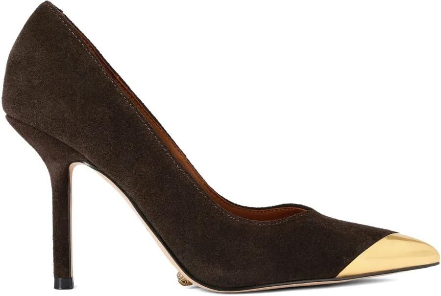 Kurt Geiger London 70 mm Regent Point Court pumps met hak Bruin