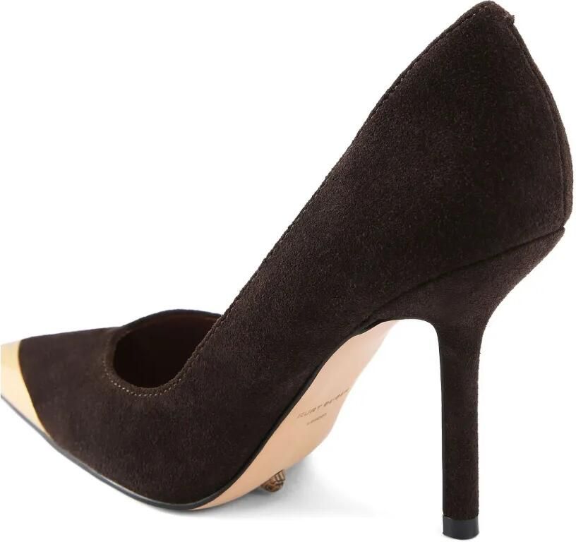 Kurt Geiger London 70 mm Regent Point Court pumps met hak Bruin - Foto 3