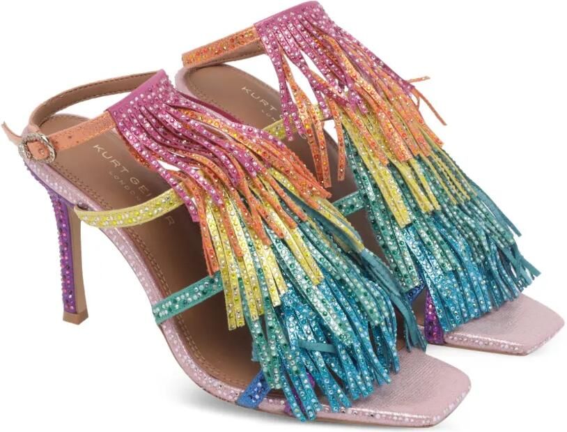 Kurt Geiger London 90 mm sandalen met franje Roze - Foto 3