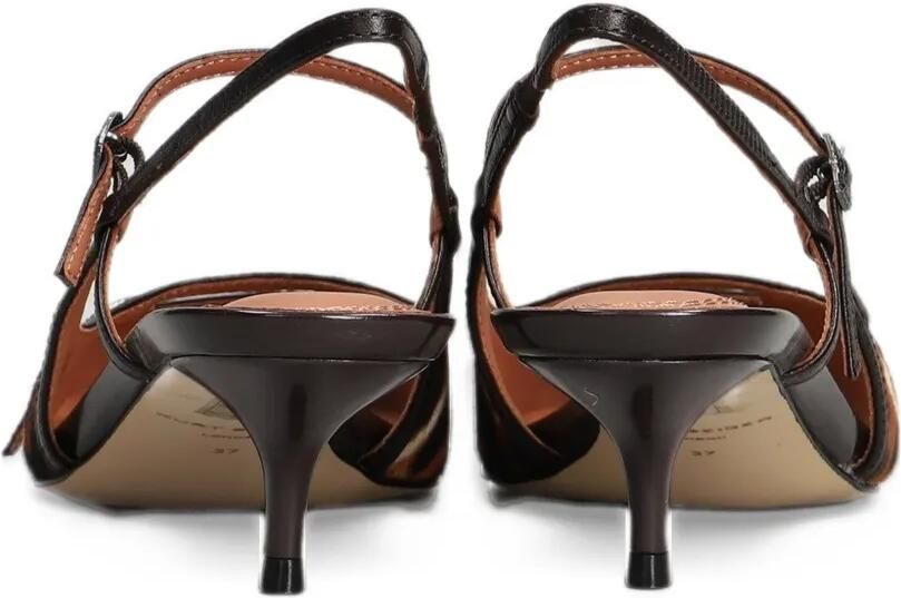 Kurt Geiger London animal-print buckled pumps Bruin