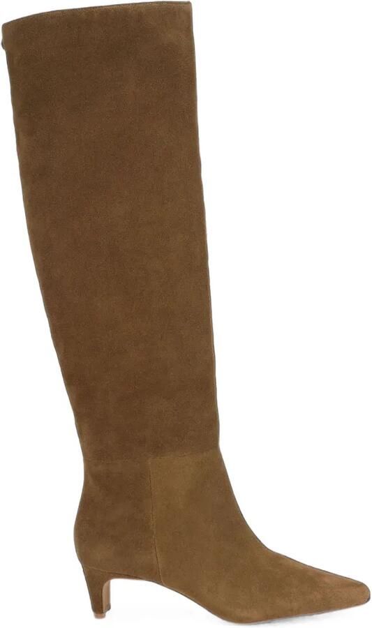 Kurt Geiger London Ascot knielaarzen Bruin