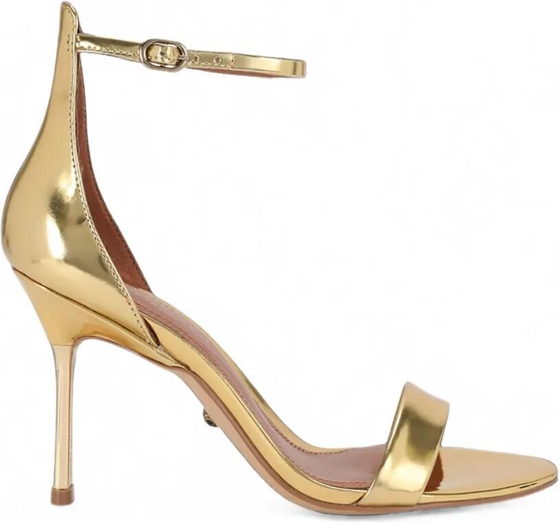 Kurt Geiger London Bank sandalen met hak Goud
