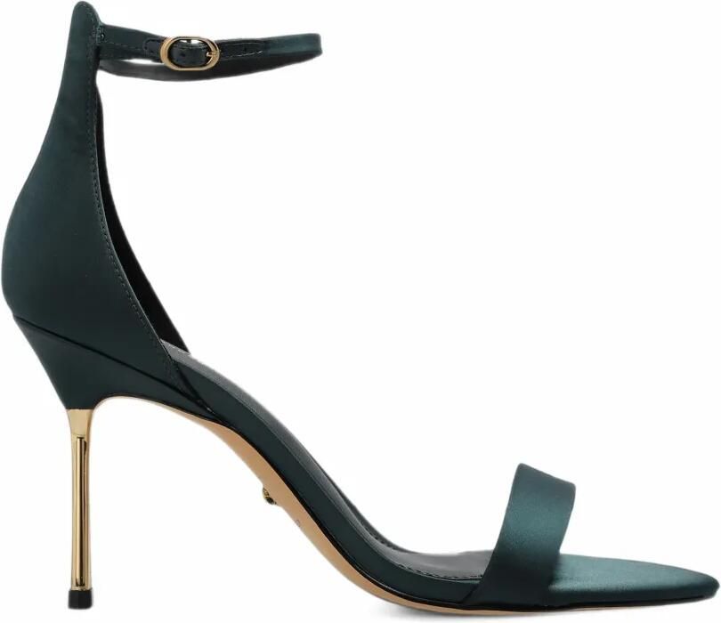 Kurt Geiger London Bank satin sandals Groen