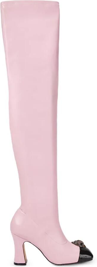 Kurt Geiger London Belgravia cap otk boots Roze