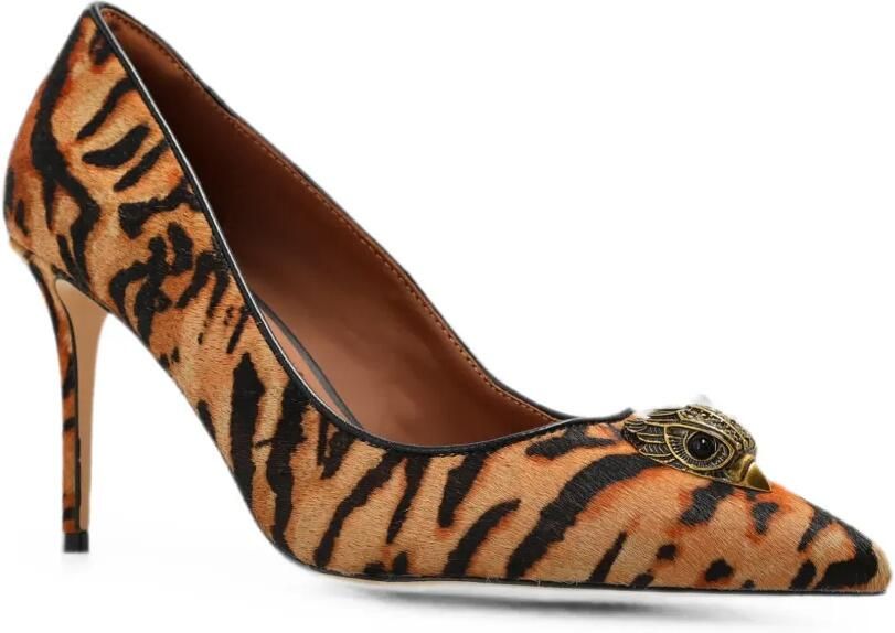 Kurt Geiger London Belgravia Eagle Court pumps met tijgerprint Bruin