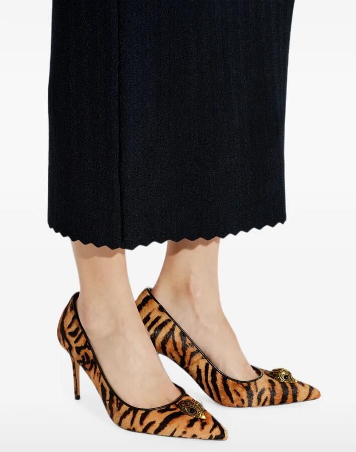 Kurt Geiger London Belgravia Eagle Court pumps met tijgerprint Bruin - Foto 2