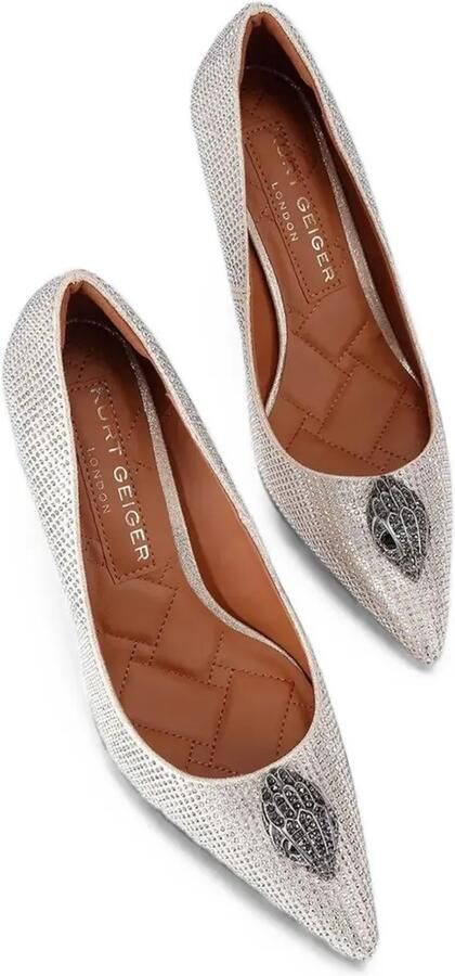 Kurt Geiger London Belgravia Eagle pumps verfraaid met kristallen Zilver - Foto 5