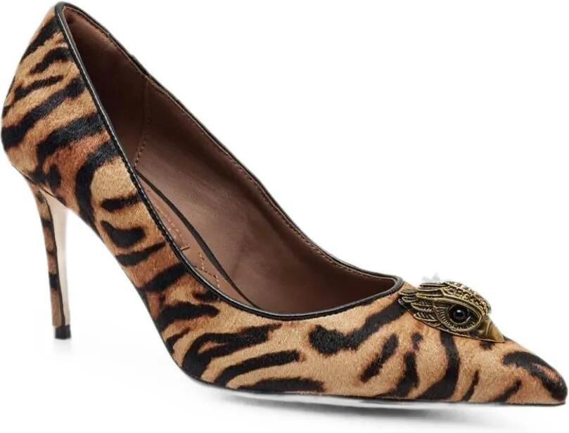 Kurt Geiger London Belgravia Eagle pumps met dieren-print Bruin