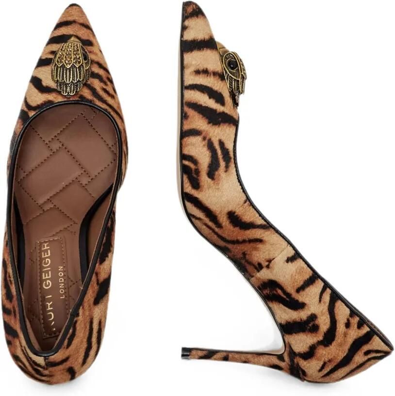 Kurt Geiger London Belgravia Eagle pumps met dieren-print Bruin - Foto 3