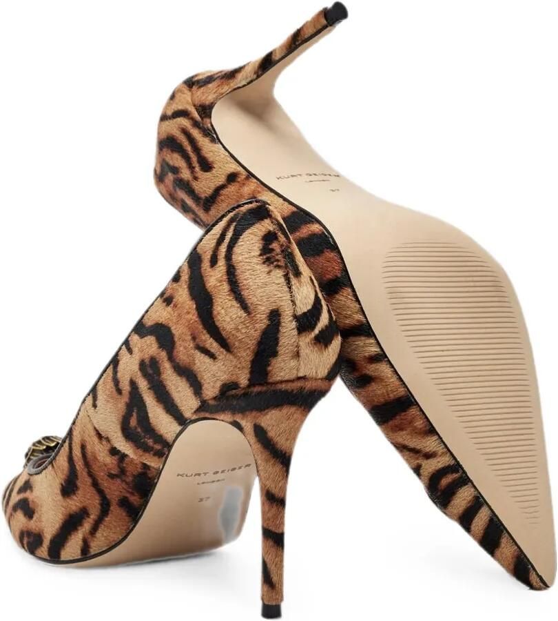 Kurt Geiger London Belgravia Eagle pumps met dieren-print Bruin - Foto 2