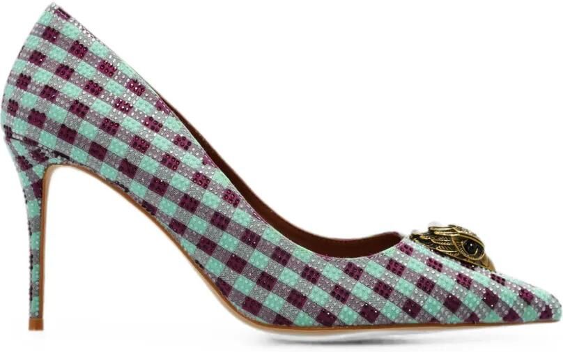 Kurt Geiger London Belgravia Eagle pumps verfraaid met kristallen Groen