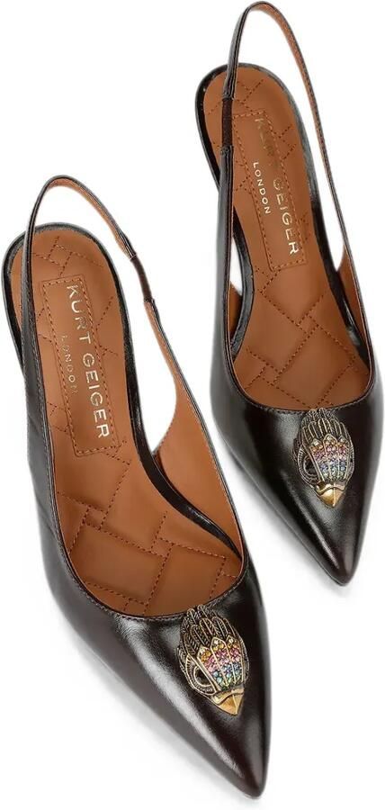 Kurt Geiger London Belgravia slingback pumps Bruin - Foto 5