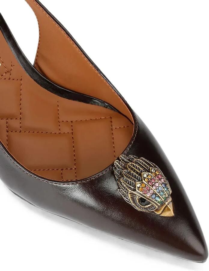 Kurt Geiger London Belgravia slingback pumps Bruin - Foto 3