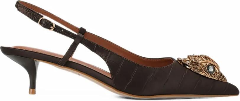 Kurt Geiger London Belsize 40 sling pumps Bruin