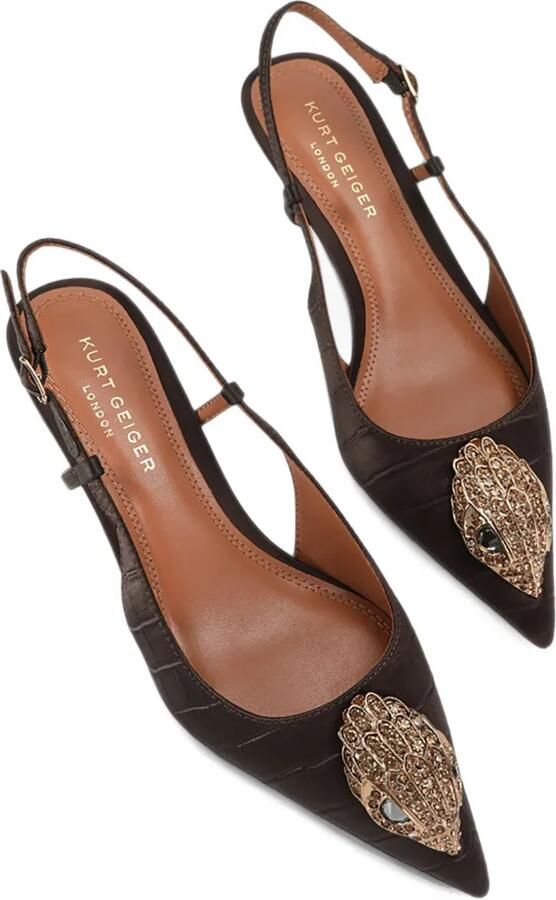 Kurt Geiger London Belsize 40 sling pumps Bruin - Foto 5