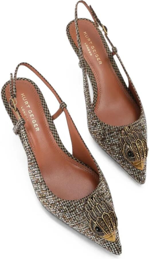 Kurt Geiger London Belsize 40 slingback pumps Grijs - Foto 5