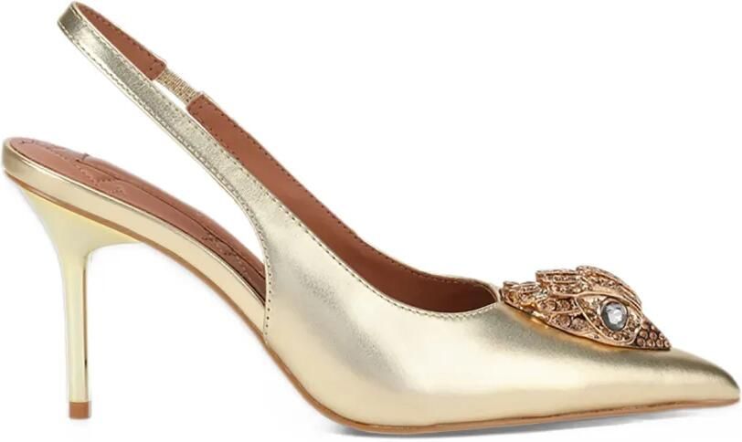 Kurt Geiger London Belsize sling back heel Goud